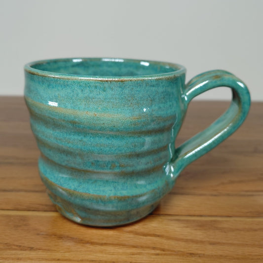 Frosted Sage Spiral Mug