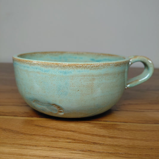 Pistachio Tide Cappuccino Mug
