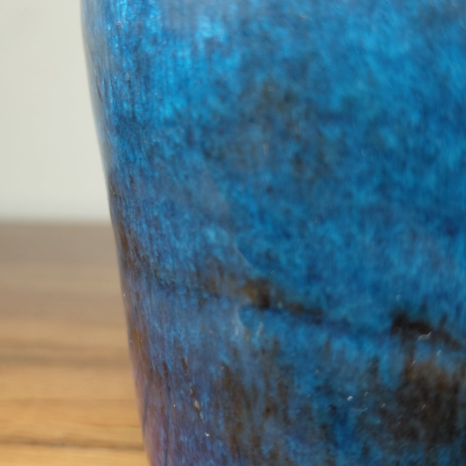 Cosmic Blue Oil or Vinegar Bottle