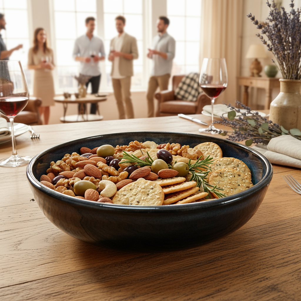 Moonlit Tide Large Bowl