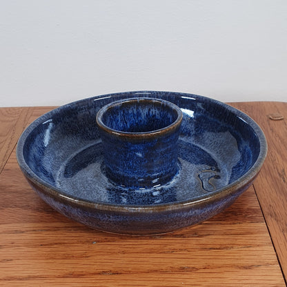 Olive Dish with cocktail stick compartment