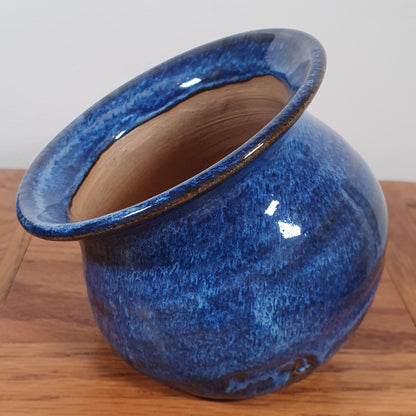 Cosmic Blue Salt Pig