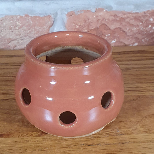 Soft Red Tea Light Holder