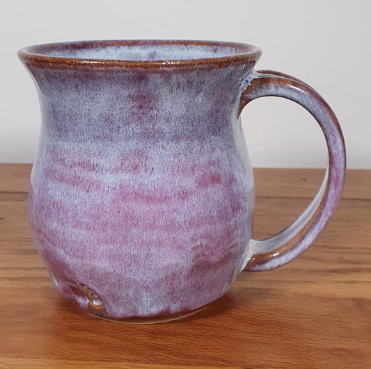 lilac, mug, cloud effect