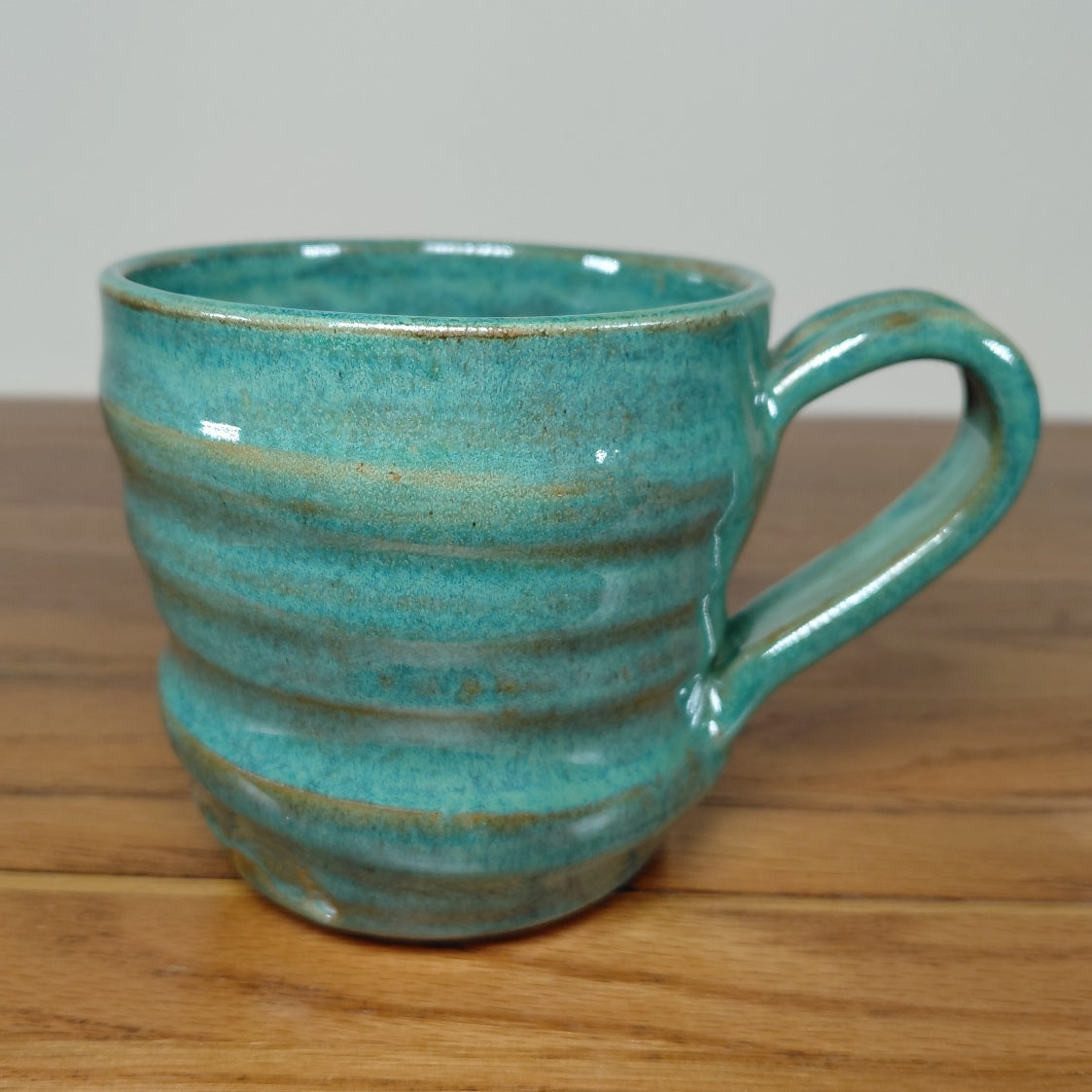 Frosted Sage Spiral Mug