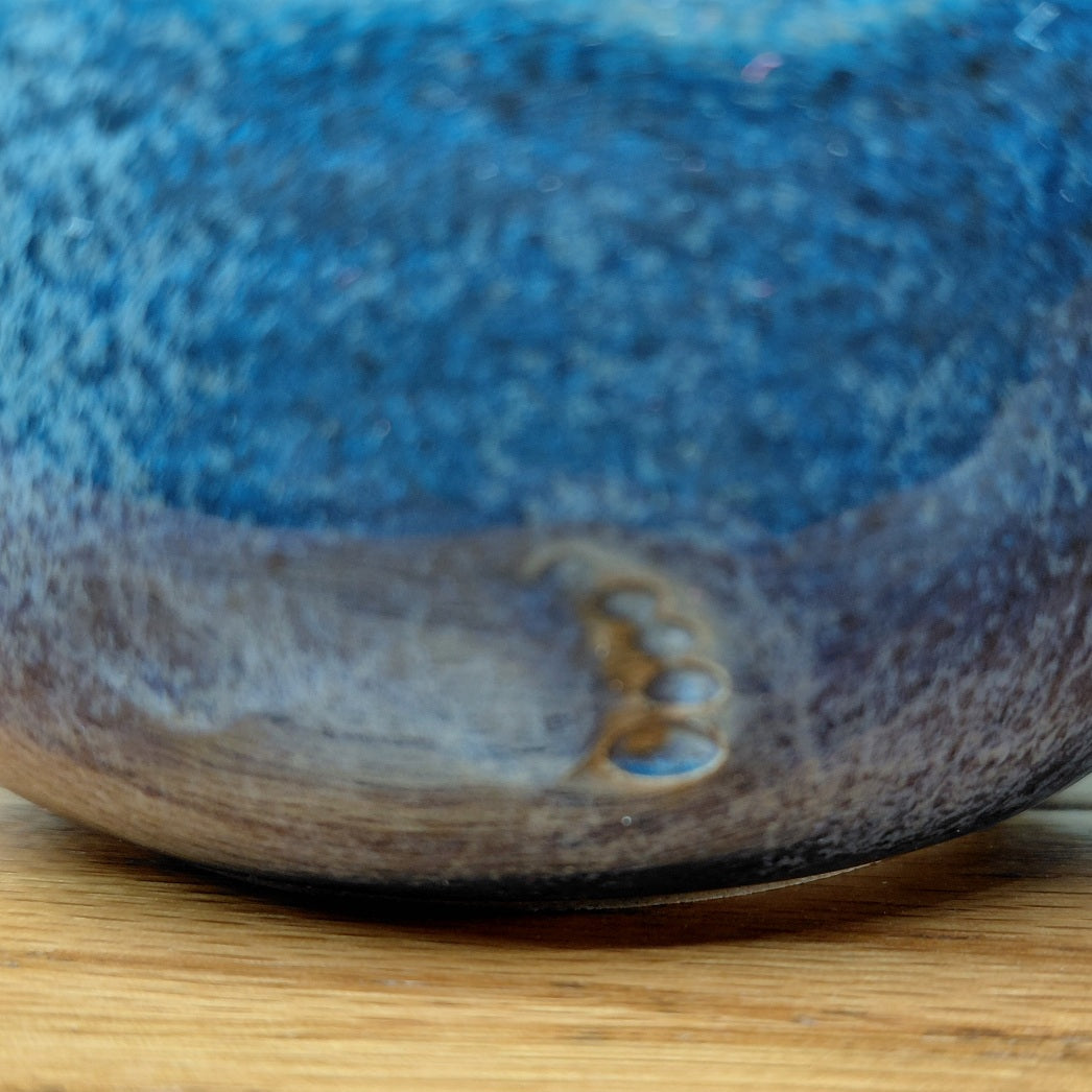 Cosmic Blue Cappuccino Mug