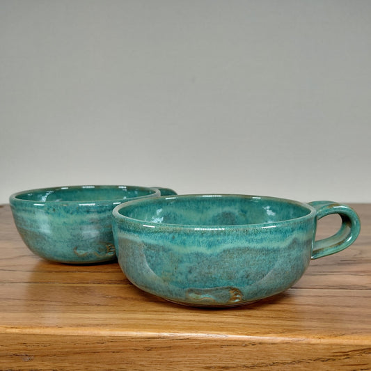 Frosted Sage Cappuccino Mug