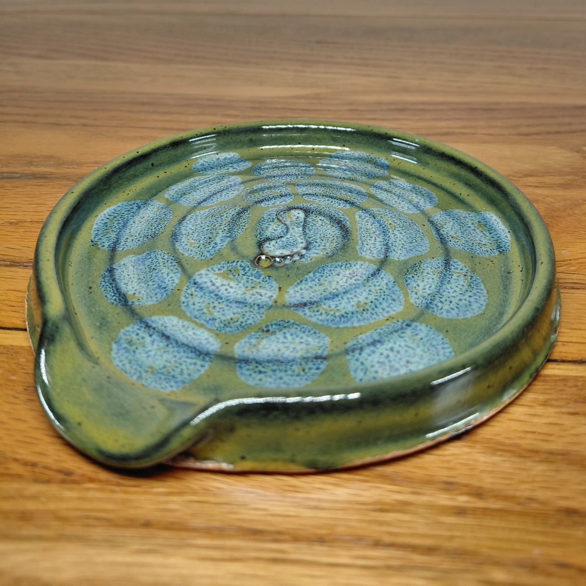 Dappled Moss Spoon Rest