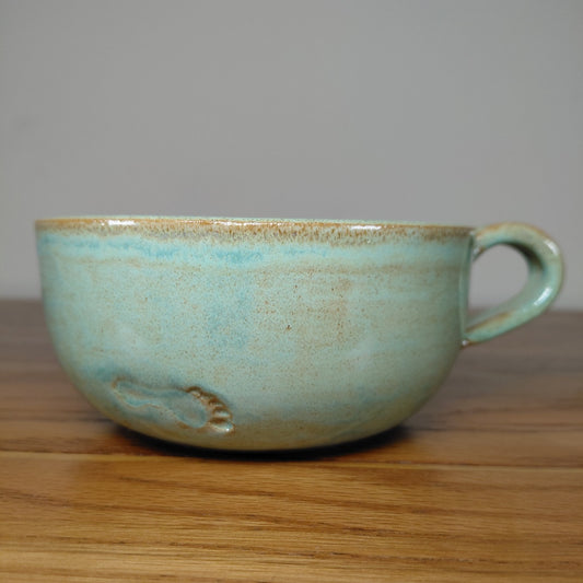 Pistachio Tide Cappuccino Mug